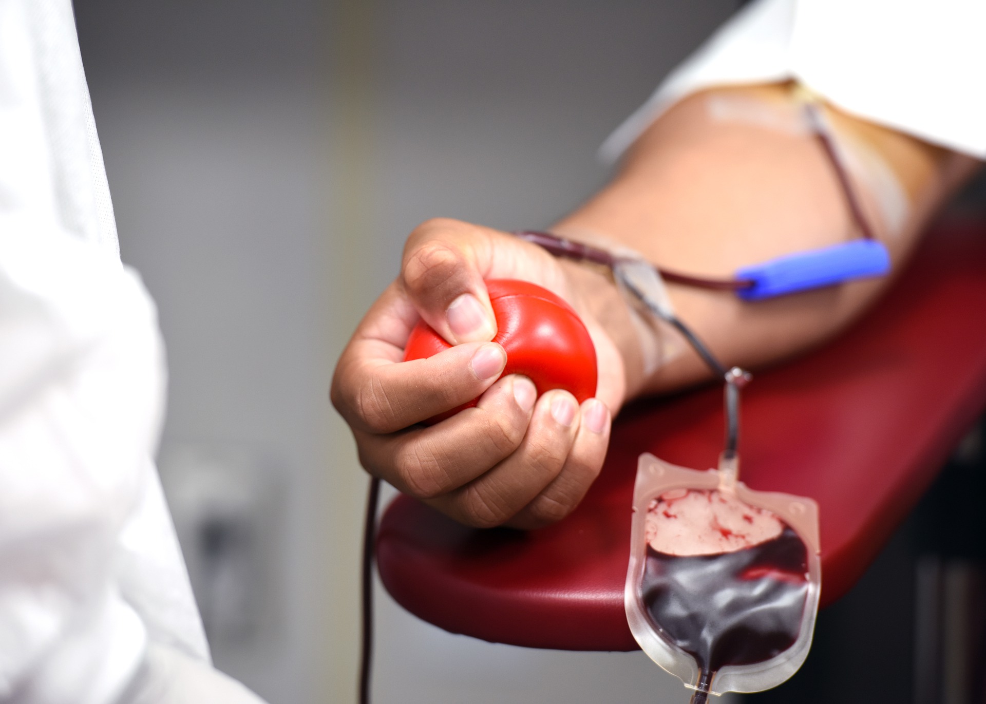 donating blood